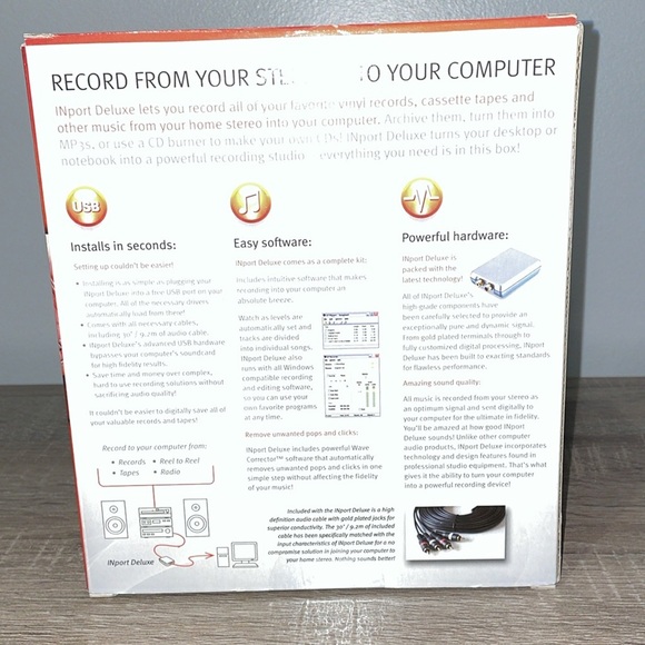 Xitel Inport Deluxe Audio Recording Kit - Picture 2 of 8